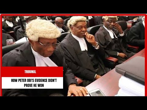 Tribunal: How Peter Obi's Evidence Didn't Prove He Won