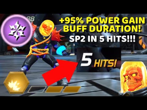 CGR SP2 IN 5 HITS?! DOUBLE POWER GAIN DURATION - Marvel Contest of Champions