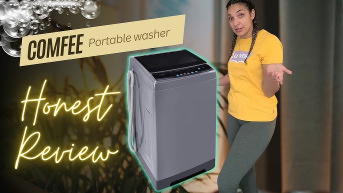 COMFEE' 1.0 Cu.ft LED Fully Automatic Portable Washer