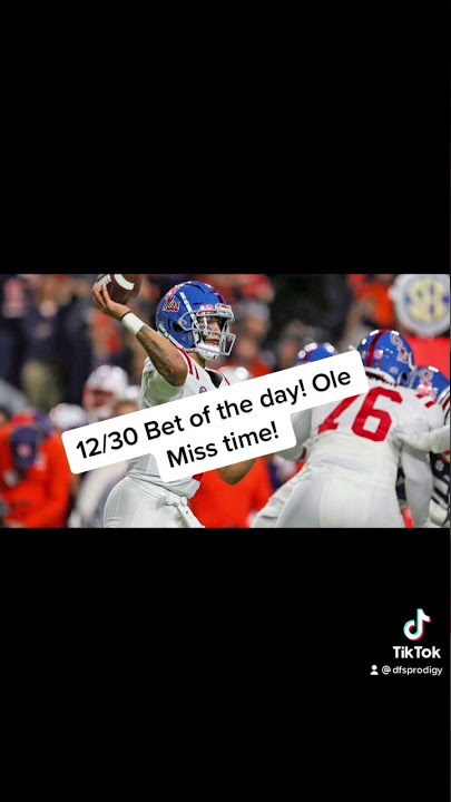 12/30 Bet of the day!