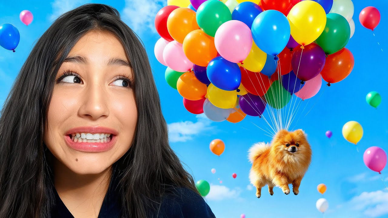 FLYING MY DOG PRANK ON PARENTS‼️🐶 | eslis