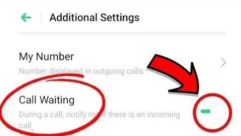 Redmi Note 5 Pro Call Waiting Setting || Redmi Phone Call Waiting Setting