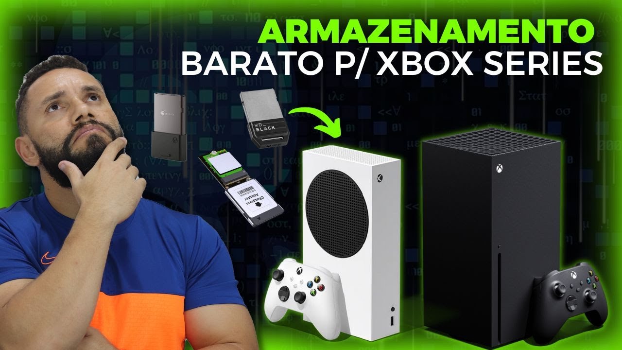 COMO AUMENTAR O ARMAZENAMENTO DO XBOX SERIES S E SERIES X GASTANDO ...