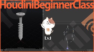 Houdini Beginner Class Procedural?02_Screw