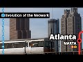 Atlanta's MARTA Rail Network Evolution