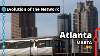 Atlanta's MARTA Rail Network Evolution