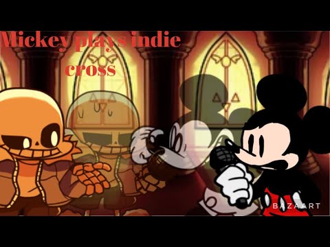 Mickey Plays Fnf Indie Cross Week 2 