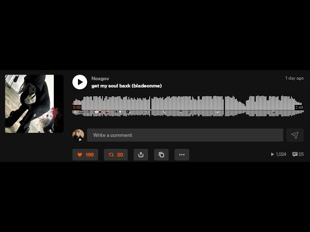 how i produced Nosgov - "get my soul baxk"