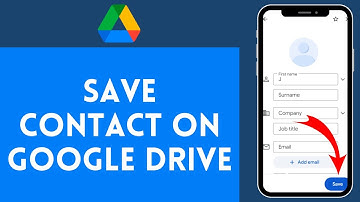 How to Save Contacts on Google Drive (2024) | Google Drive Tutorial