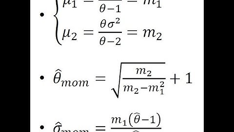 Statistical Inference (Moments, ML, Confidence Intervals)