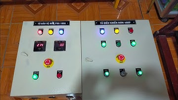 Tủ Bảo Vệ Mất Pha 100A và Tủ Điều Khiển Bơm 40Hp cho Khách Trà Vinh