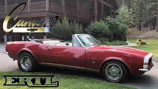 Обзор модели Chevrolet Camaro SS Convertible 1967г. ERTL | Легендарный Поникар