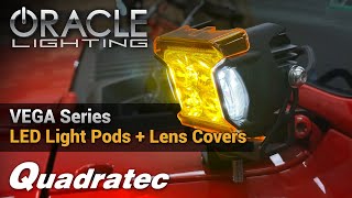 Oracle Lighting VEGA Series LED Light Pods + Lens Covers by Quadratec 2,329 views 2 months ago 3 minutes, 46 seconds