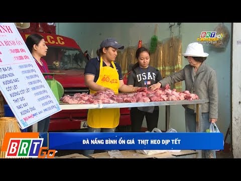Đà Nẵng bình ổn giá thịt heo dịp Tết