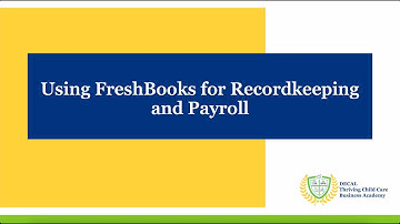 Using FreshBooks for Recordkeeping and Payroll