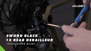 Sword Black 1x Rear Derailleur Installation Guide