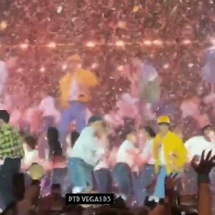 Permission to dance V and Suga 😂 [💜 BTS PTD D3 MOMENTS] #bts #shorts