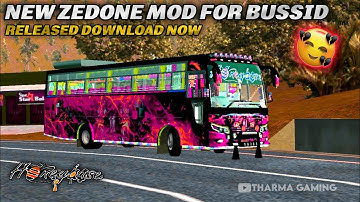 New Zedone v3 Mod | Released | for bussid | FULL LED MODS | Download Now |#bussidmods