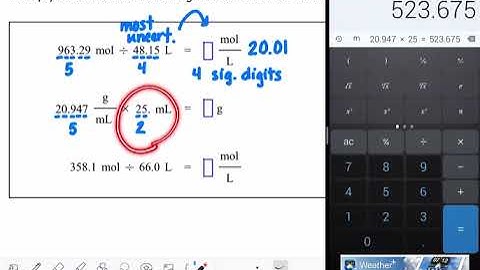 ALEKS: Counting significant digits when numbers are multiplied or divided