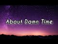 About Damn Time - Lizzo (Lyric)