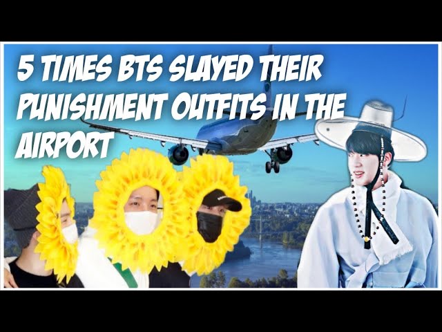 5 times BTS' airport outfits were the talk of K-pop industry