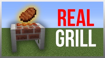 Minecraft 1.12: Redstone Tutorial - Working Grill!