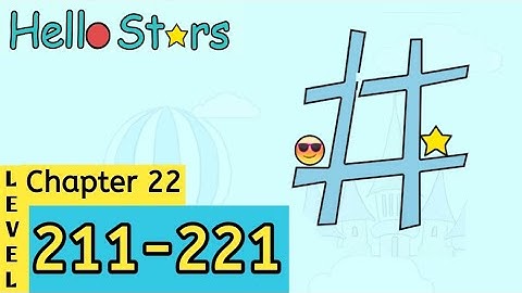Hello Stars Chapter 22 Level 211-221 Android Walkthrough #22