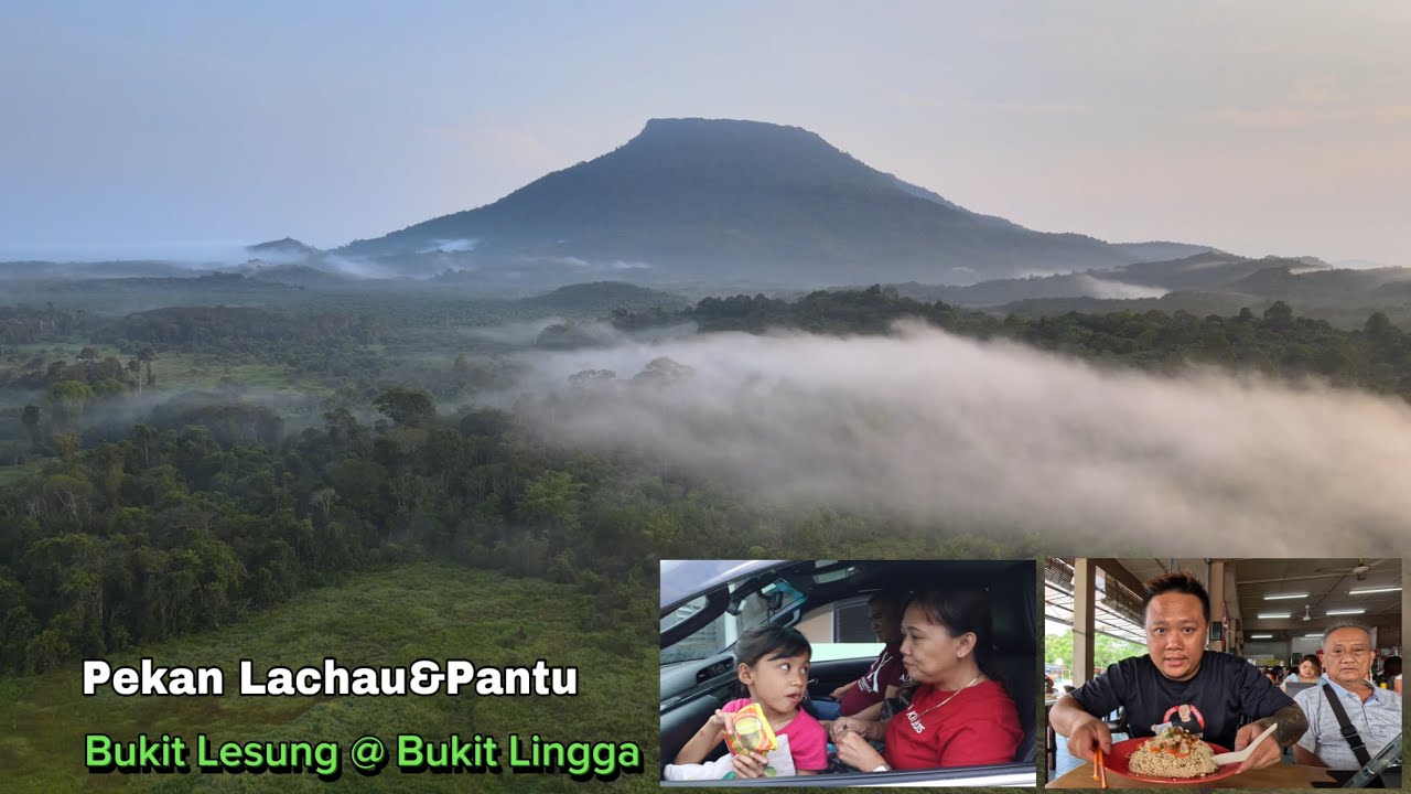 Jalan Jalan Di Pekan Lachau Dan Pantu Beli Barang Keperluan // Pekan Kecil Suasana Meriah //