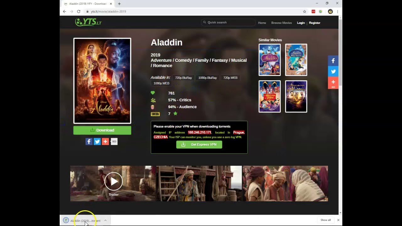 Does HideMyAss work with torrenting?