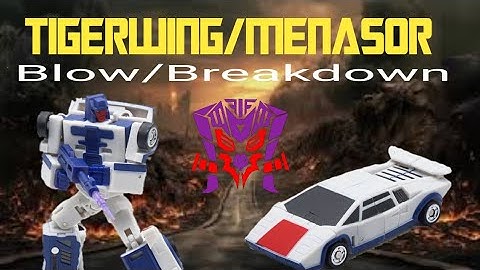 Review: Blow MH-Mini-03 MHZ Toys MINI-07 Tigerwing Menasor Combiner Set of 5 Oversized Version