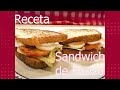 Sándwich de huevo una delicia que te asombrará receta