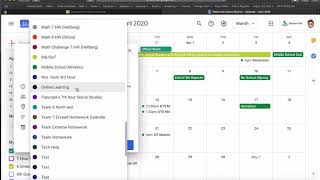 Using Google Classroom & Calendar to Schedule Online Learning