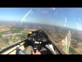 Flying a glider in blue-sky thermals