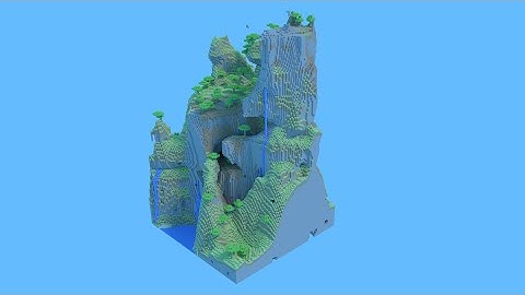 Rendering Minecraft Worlds with Blender using Cycles