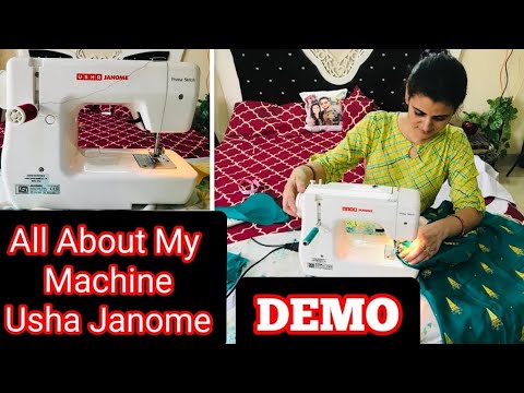 My Electric Sewing Machine Review | How To Use Electric Sewing Machine | Usha Janome Sewing