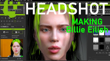 I MADE BILLIE EILISH in HEADSHOT (Character Creator 3)