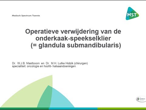 Video: Ontsteking Van De Speekselklier - Behandeling, Symptomen