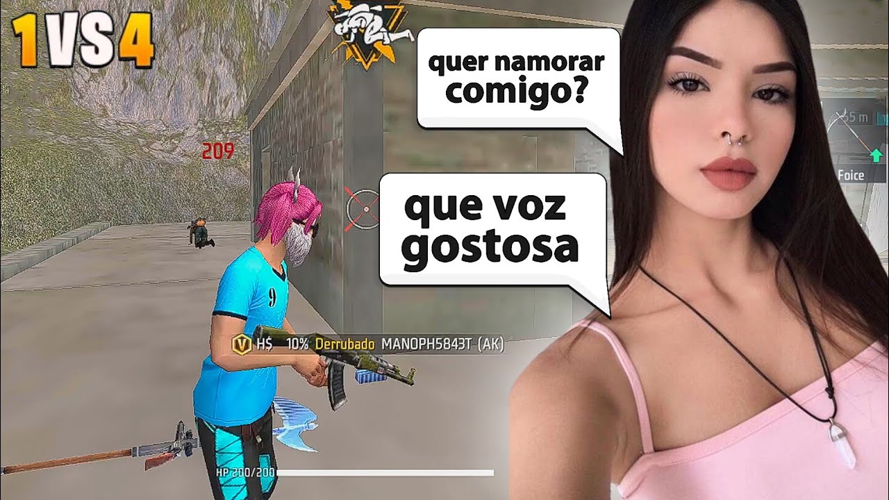 Gostosas do free fire aoe essa foi a mais safada q eu ja encontrei