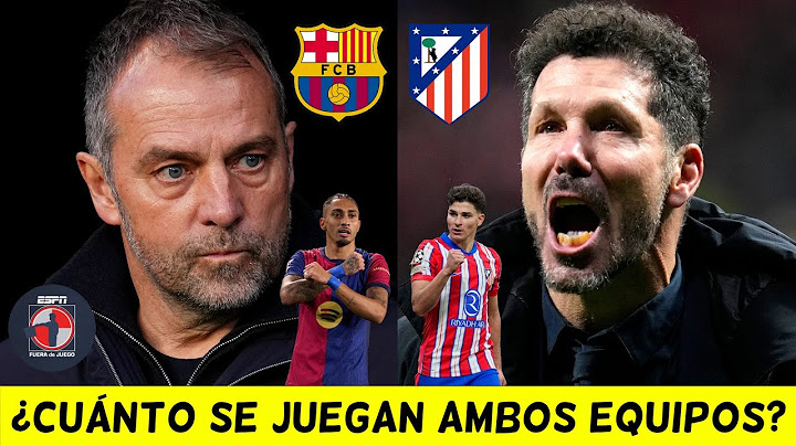 ATLÉTICO y SIMEONE recibe con PRESIÓN al BARCELONA tras eliminación vs Real MADRID | Fuera de Juego
