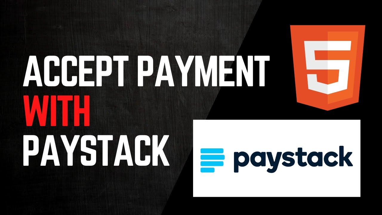 integrate paystack api into your apps using in less ... How to Integrate Paystack with Just HTML (No Backend!) - YouTube