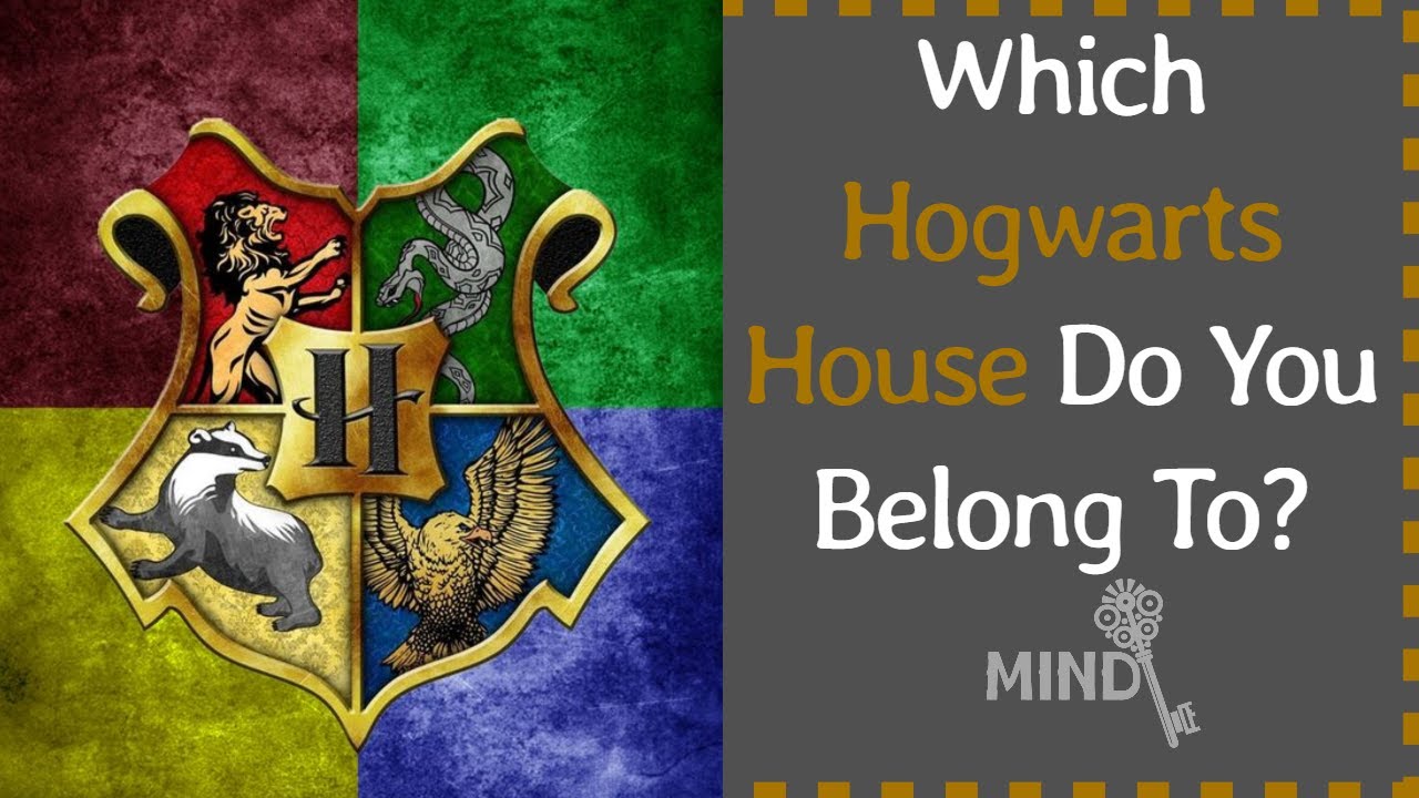 Which Hogwarts House Do You Belong To? Harry Potter Quiz YouTube