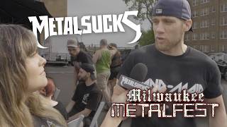 MILWAUKEE METAL FEST Fans Share Their Opinion On Who Alex Terrible Should Wrestle Next | MetalSucks