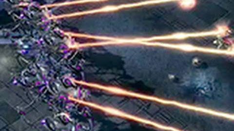 Starcraft II Beta - Protoss: Colossus Attack