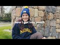 How I got into UMich (my stats) ✐