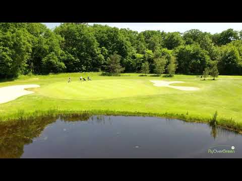 Golf Du Chateau De Cheverny - drone aerial video - Château de Cheverny - Hole#02