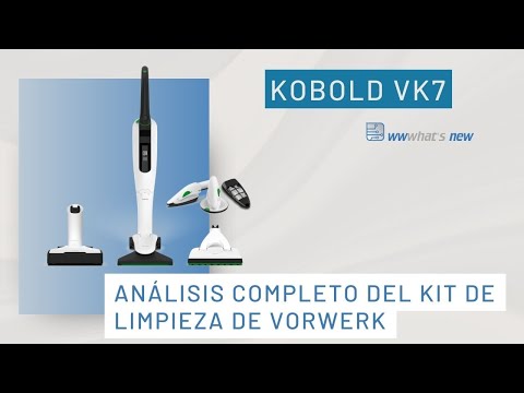 Kobold VK7, análisis, instalación, limpieza y opinión del kit de limpieza