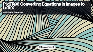 Converting Equation Images to LaTeX: A Step-by-Step Guide