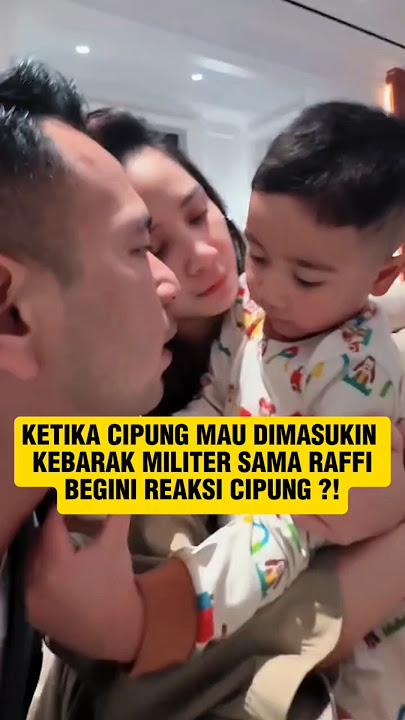 RAYYANZA MAU DILAPORIN KE KANG DEDI SAMA RAFFI NAGITA #raffinagita #rayyanza