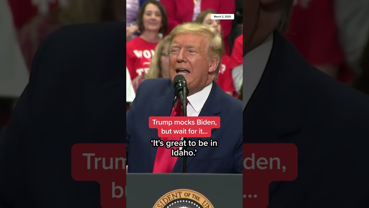 Trump Mocks Biden But Wait For It 