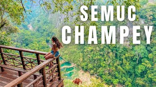 Semuc Champey Adventures: Cave Swimming   Waterfall Jumping with Zephyr Lodge in Lanquin Guatemala
